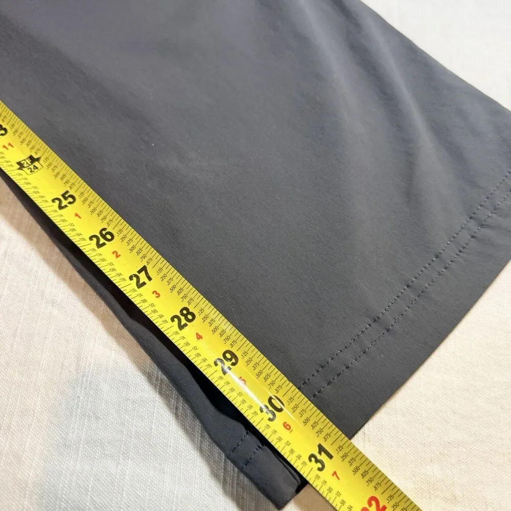 Eddie Bauer Women's Size 16 Gray Sightscape Horizon Convertible Roll Up Pants